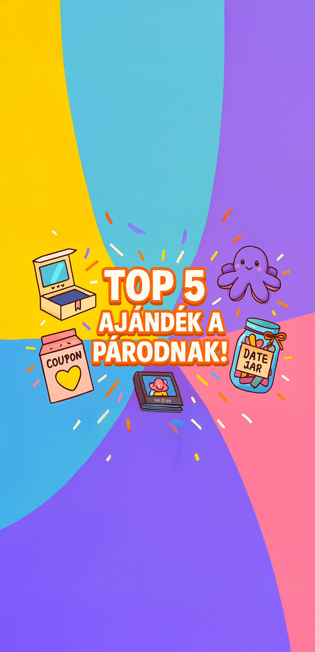 Top 5+1 ajándékötlet párodnak 